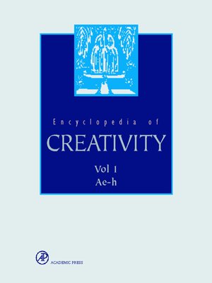 cover image of Encyclopedia of Creativity